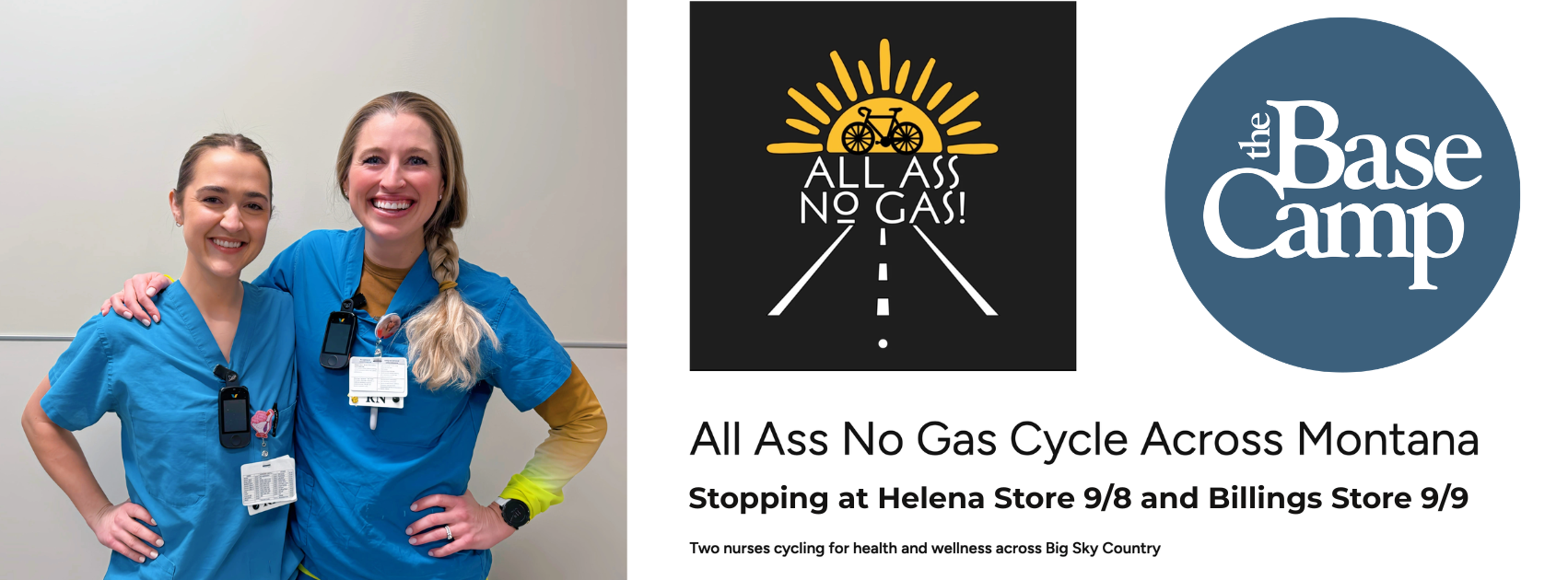 The Base Camp is Proud to Sponsor- All Ass No Gas